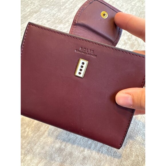 Vintage Rolfs Tooled Leather Chocolate Brown - Picture 6 of 10